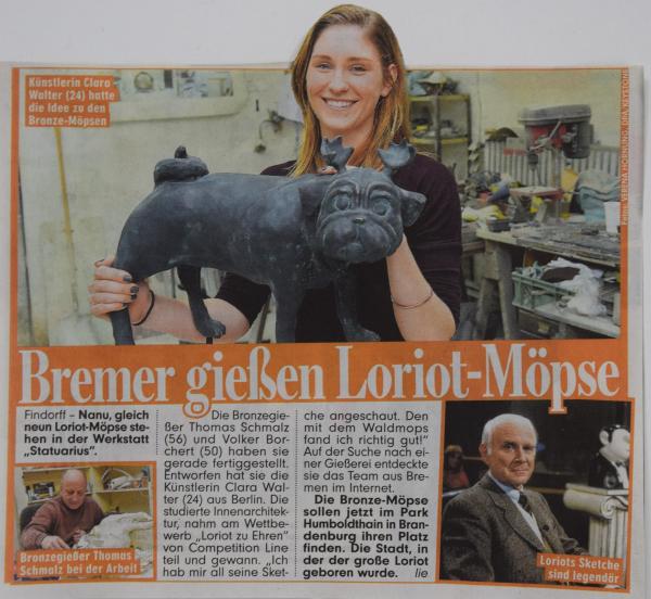 Bildzeitung Bremen, 31.3. 2015