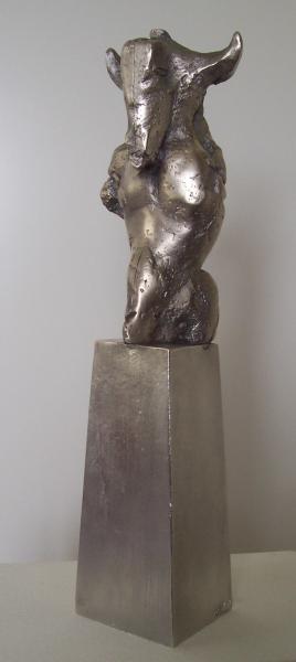 Bärbel Dieckmann; Bronze versilbert